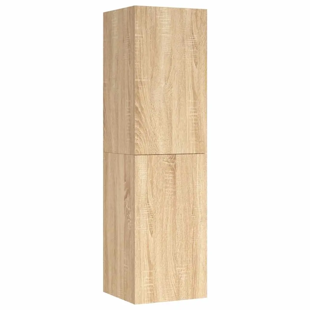 TV Cabinet Sonoma Oak 30.5x30x110 cm Engineered Wood 803368 - Furniture