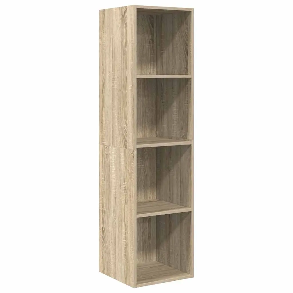 Wall-mounted TV Cabinet Sonoma Oak 37x37x142.5 cm Engineered Wood 805492
