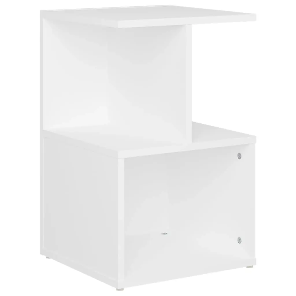 Bedside Cabinet White 35x35x55 cm Engineered Wood 806346 - Furniture