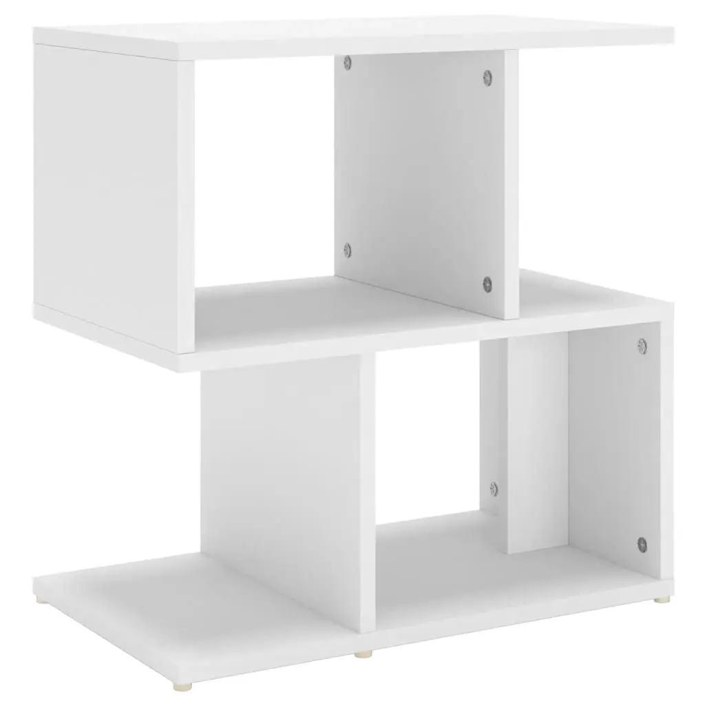 Bedside Cabinet White 50x30x51.5 cm Engineered Wood 806364 - Furniture