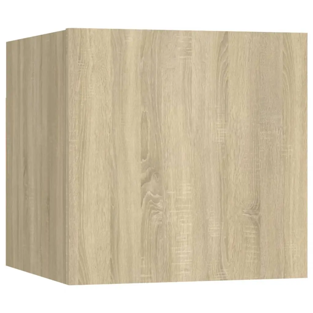 Bedside Cabinet Sonoma Oak 30.5x30x30 cm Engineered Wood 3079715 - Furniture