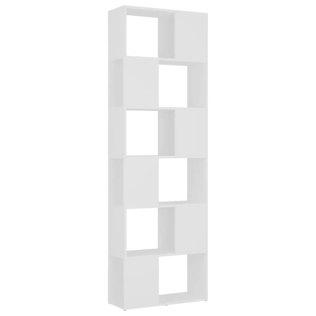 Book Cabinet Room Divider White 60x24x186 cm 809098 - Furniture