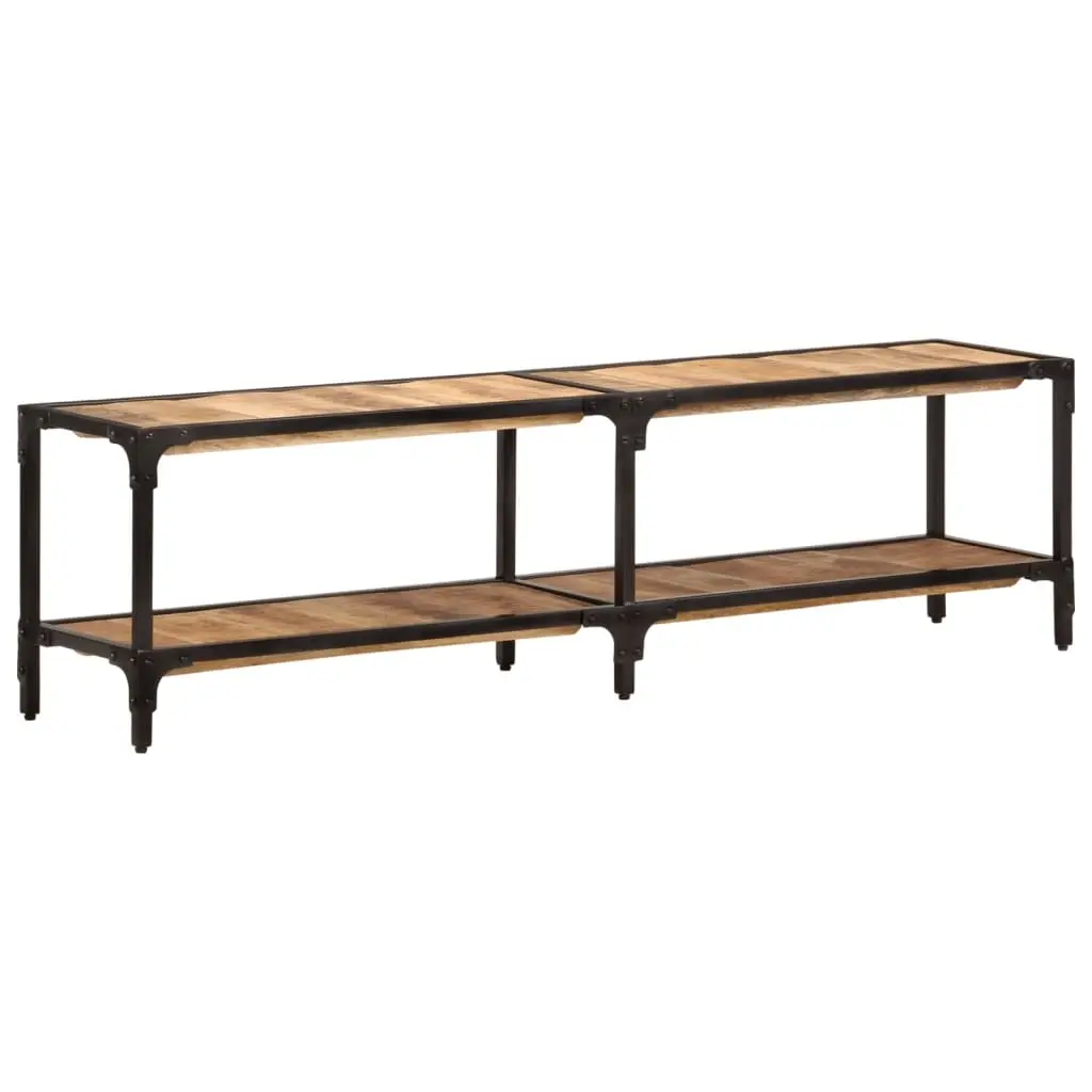 TV Cabinet 150x30x41 cm Solid Wood Mango 338474 - Furniture