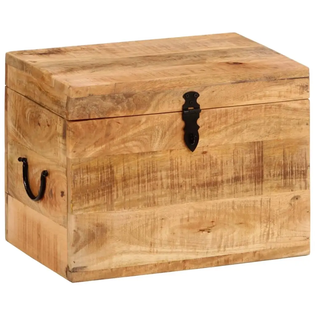 Storage Box 39x28x31 cm Solid Wood Mango 338483 - Furniture