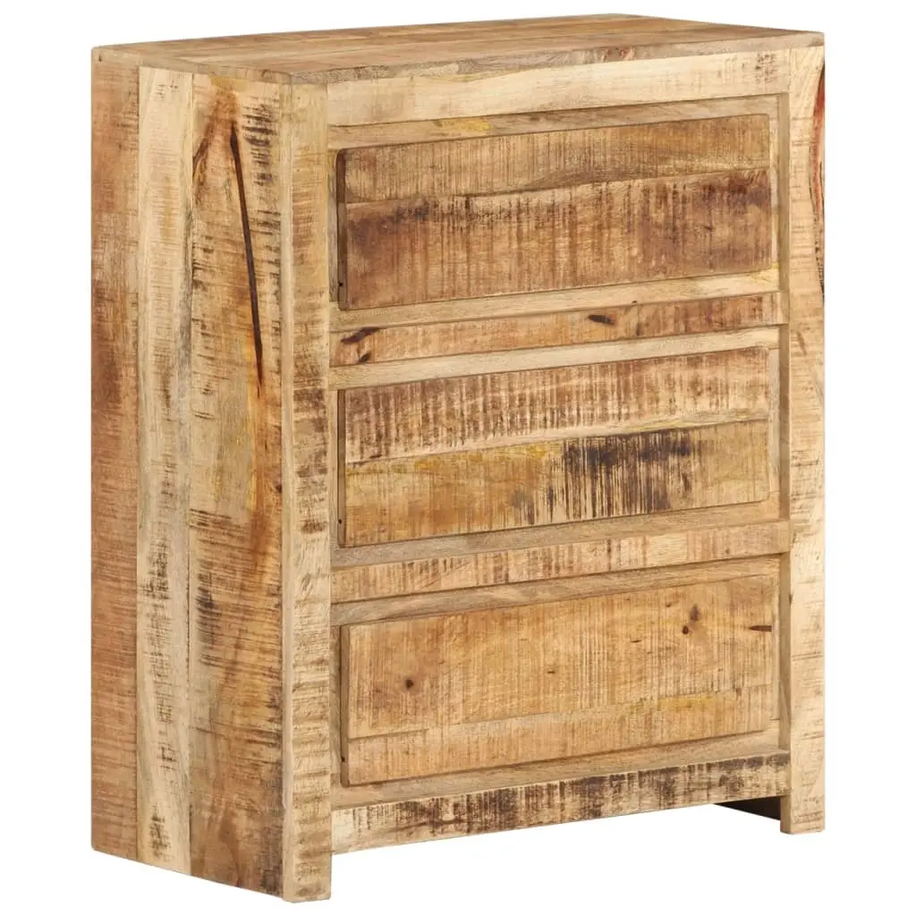 Drawer Cabinet 60x33x75 cm Solid Wood Mango 338436 - Furniture