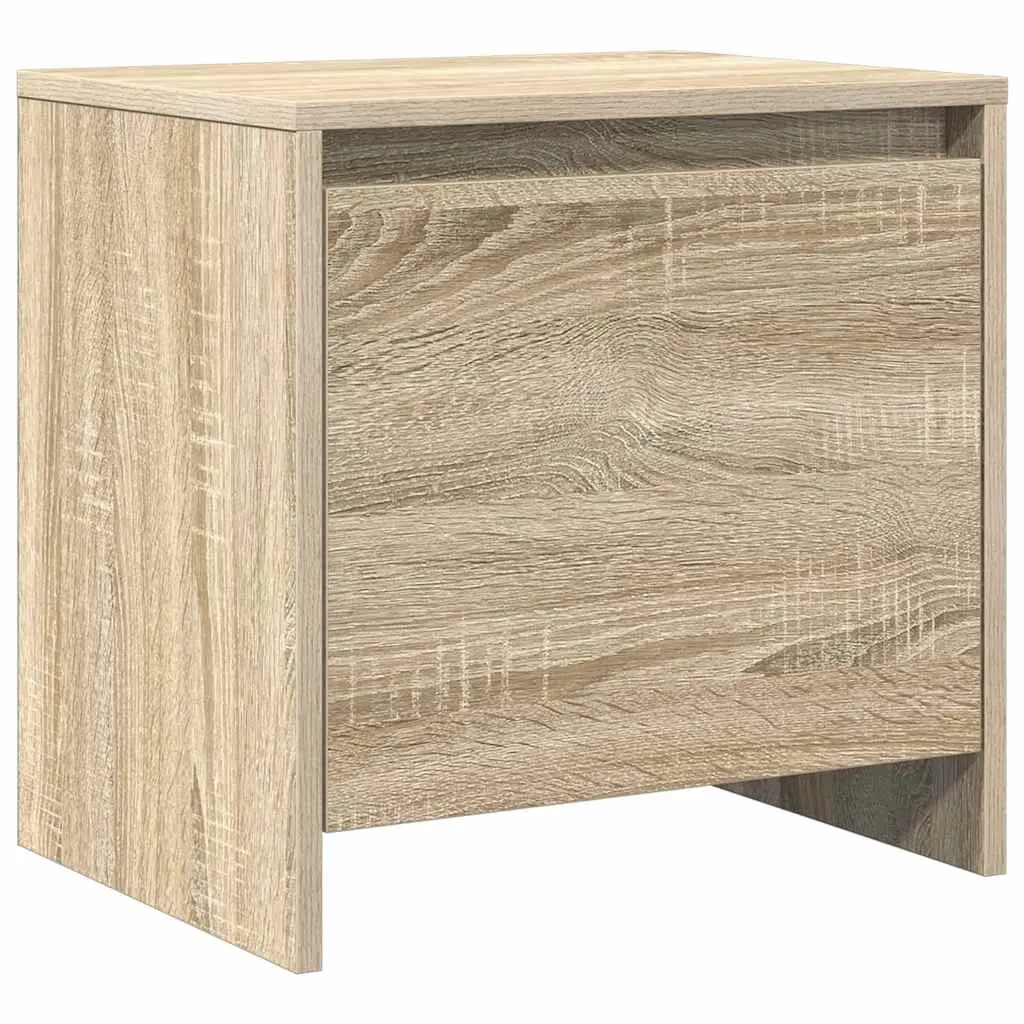 Bedside Cabinet Sonoma Oak 45x34x44.5 cm Engineered Wood 809869 - Furniture