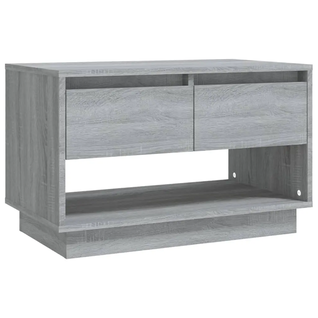 TV Cabinet Grey Sonoma 70x41x44 cm Engineered Wood 812976 - Furniture