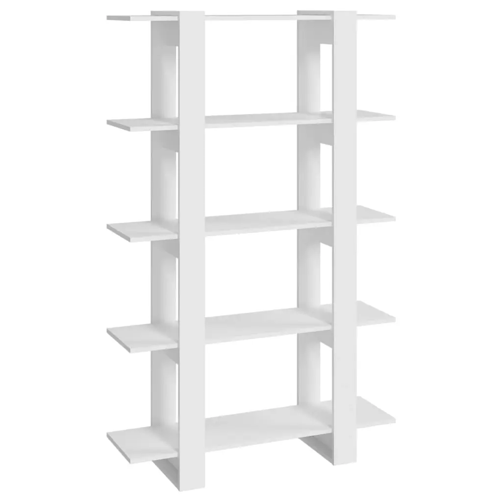 Book Cabinet/Room Divider White 100x30x160 cm 811529 - Furniture