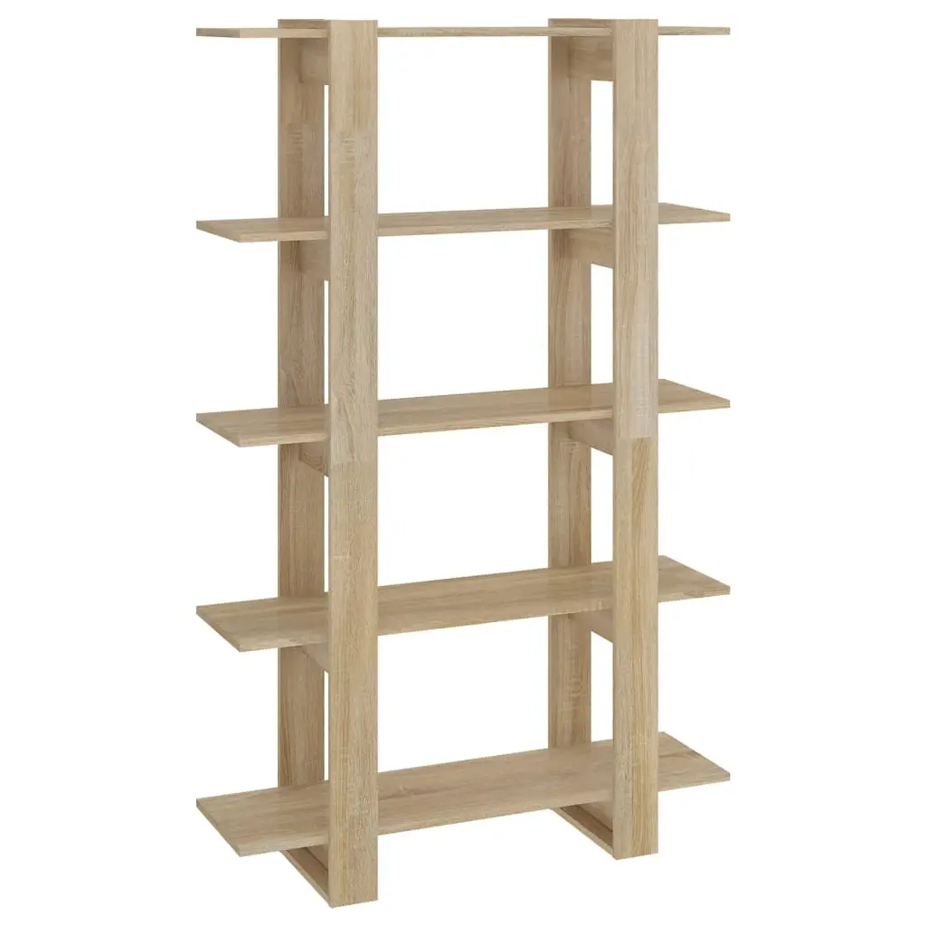 Book Cabinet/Room Divider Sonoma Oak 100x30x160 cm 811532 - Furniture