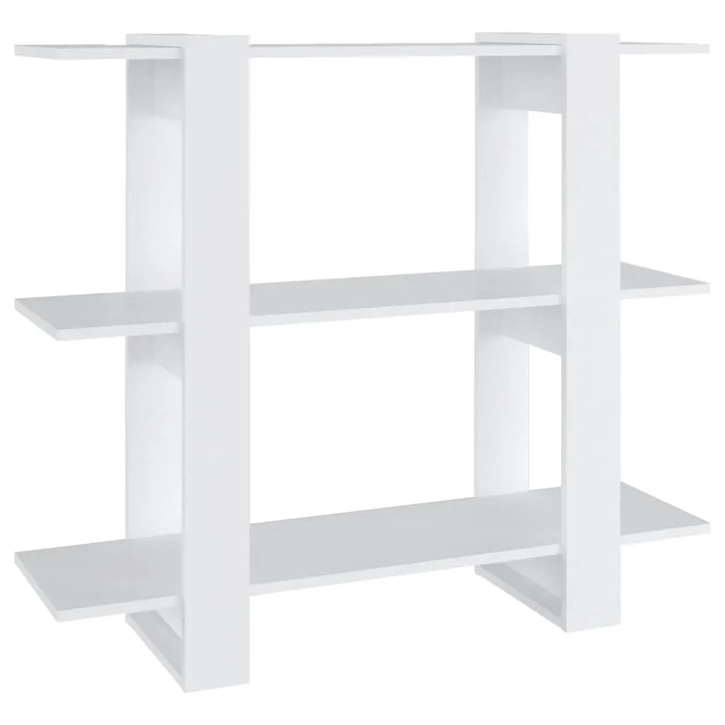 Book Cabinet/Room Divider White 100x30x87 cm 811547 - Furniture