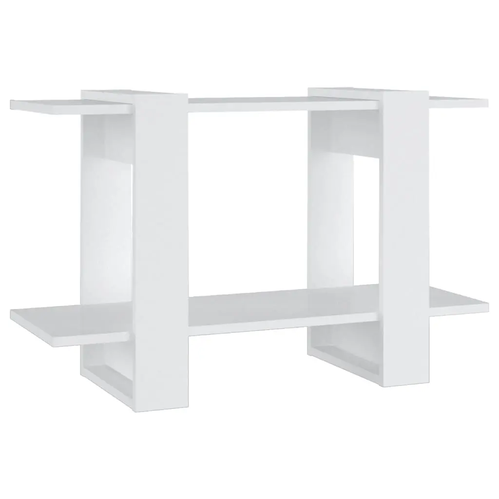 Book Cabinet/Room Divider White 80x30x51 cm 811592 - Furniture