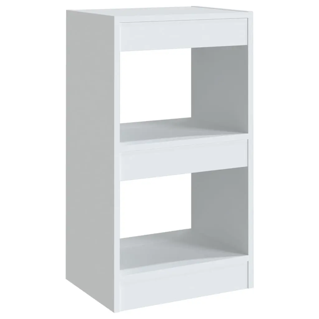 Book Cabinet/Room Divider White 40x30x72 cm 811601 - Furniture