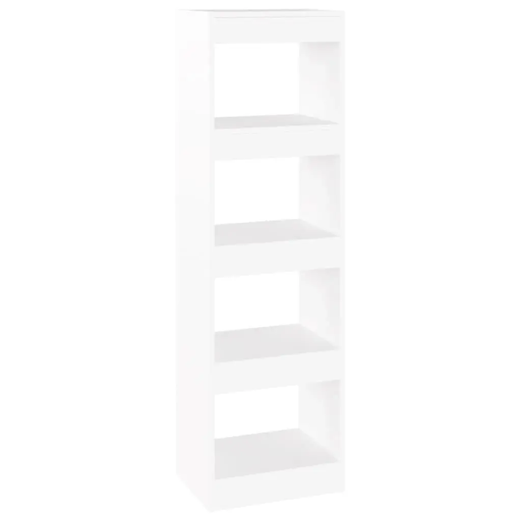 Book Cabinet/Room Divider White 40x30x135 cm 811619 - Furniture