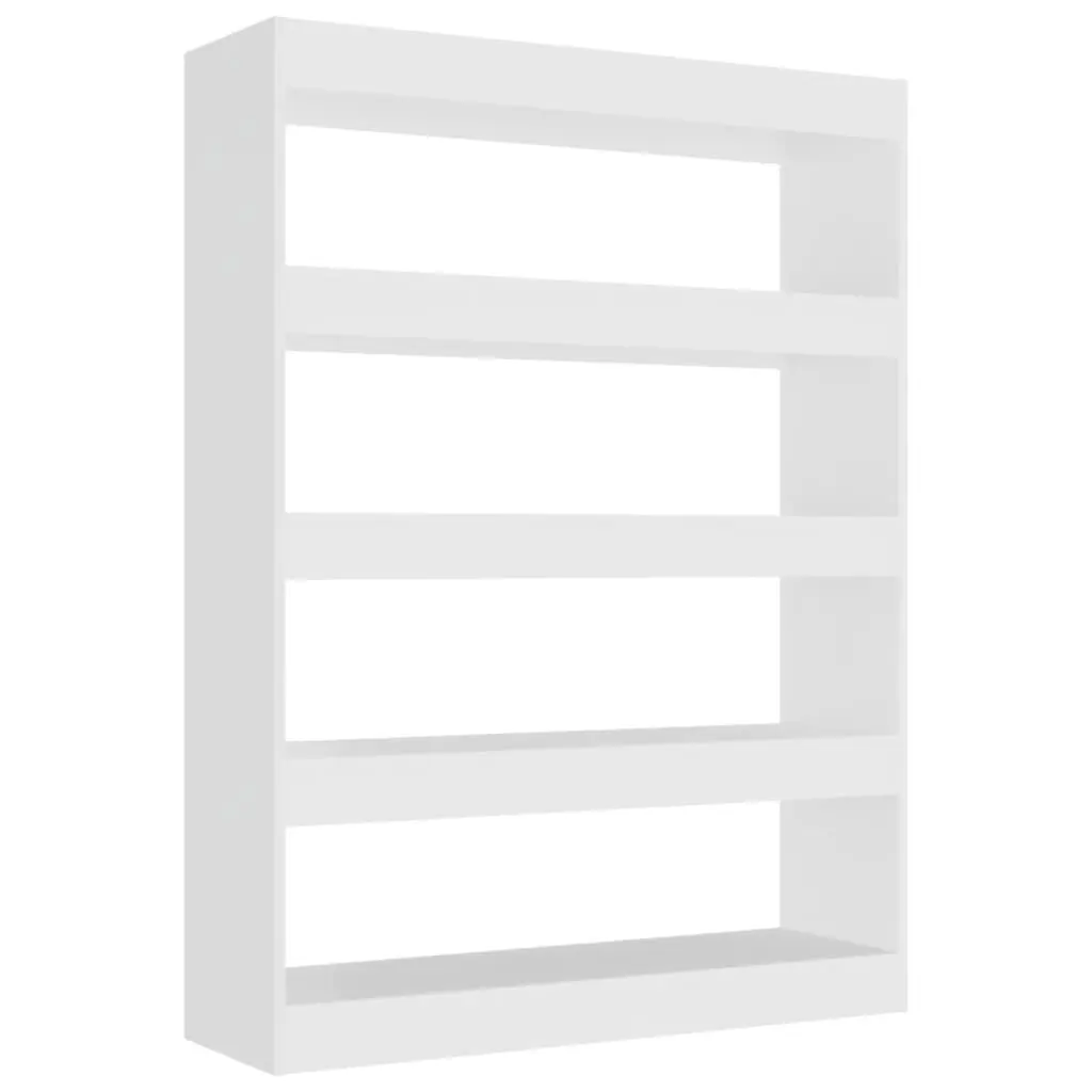 Book Cabinet/Room Divider White 100x30x135 cm 811754 - Furniture