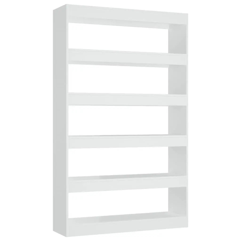 Book Cabinet/Room Divider White 100x30x166 cm 811763 - Furniture