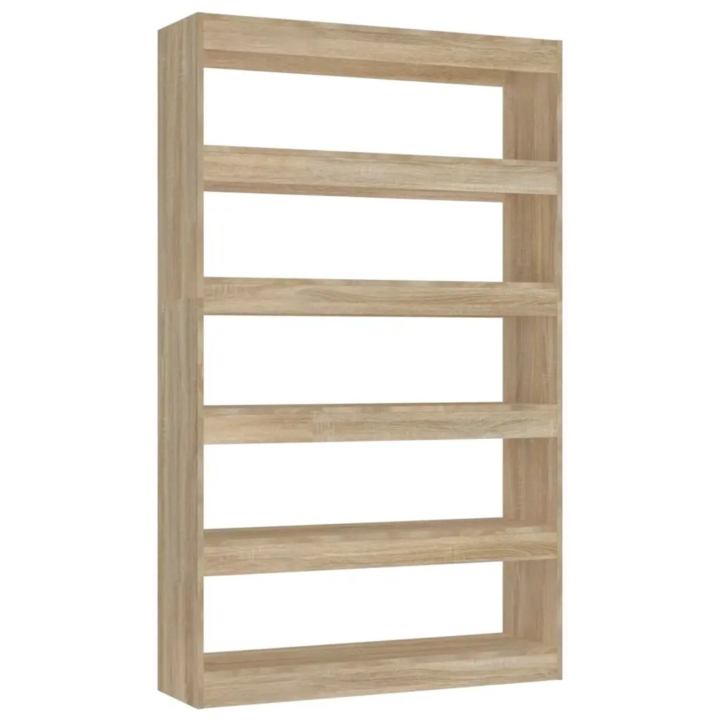 Book Cabinet/Room Divider Sonoma Oak 100x30x166 cm 811766 - Furniture
