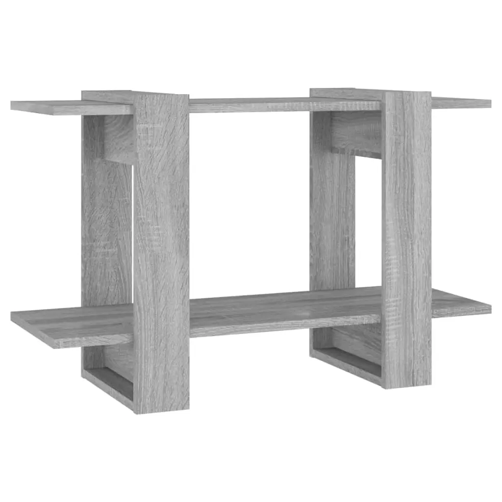 Book Cabinet/Room Divider Grey Sonoma 80x30x51 cm 813582 - Furniture