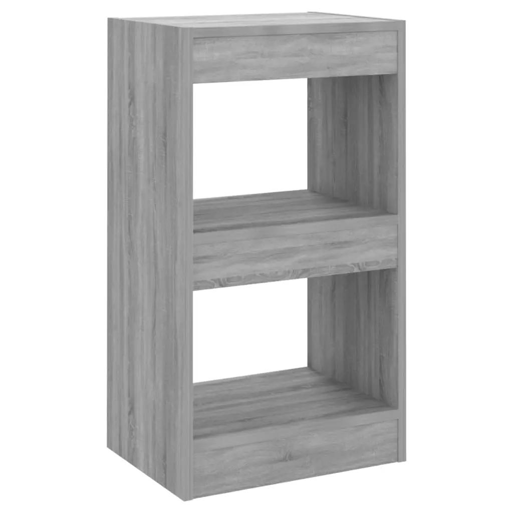 Book Cabinet/Room Divider Grey Sonoma 40x30x72 cm 813585 - Furniture