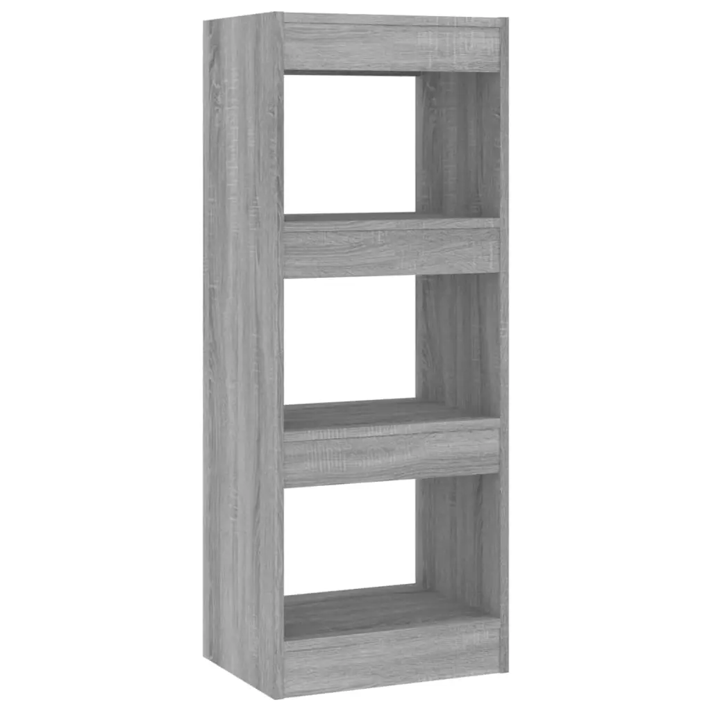 Book Cabinet/Room Divider Grey Sonoma 40x30x103 cm Engineered Wood 813588 - Furniture