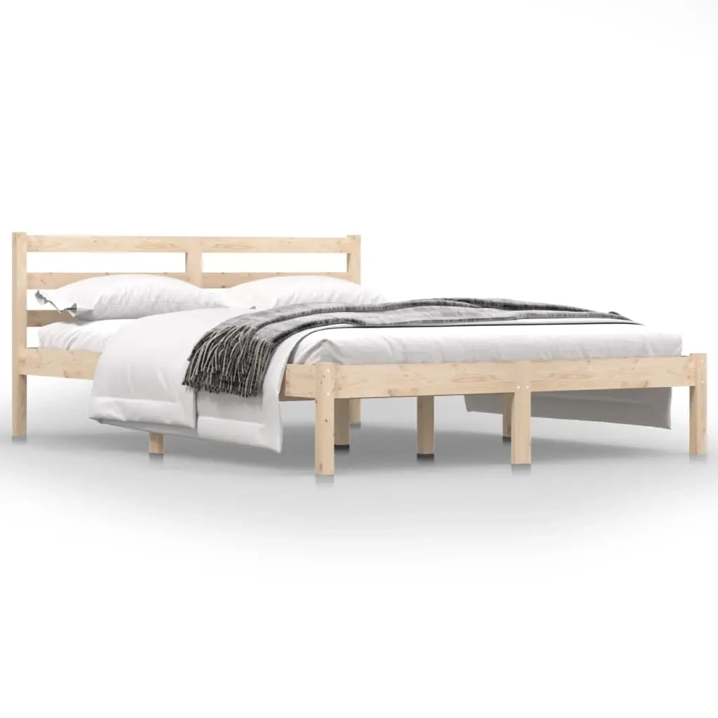 Bed Frame without Mattress 135x190 cm 810405 - Furniture
