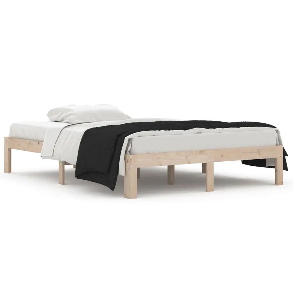 Bed Frame without Mattress 135x190 cm 810340 - Furniture
