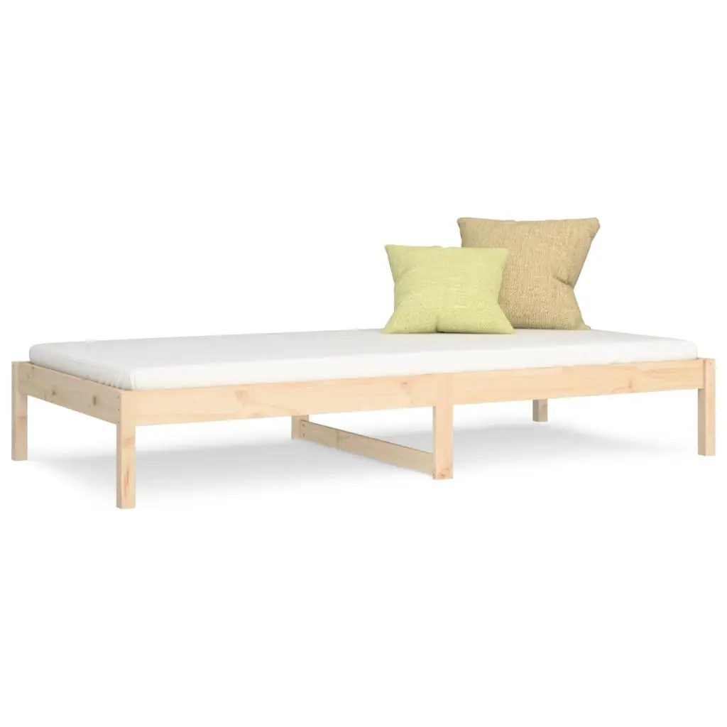 Day Bed without Mattress 90x190 cm Solid Wood Pine 820422 - Furniture