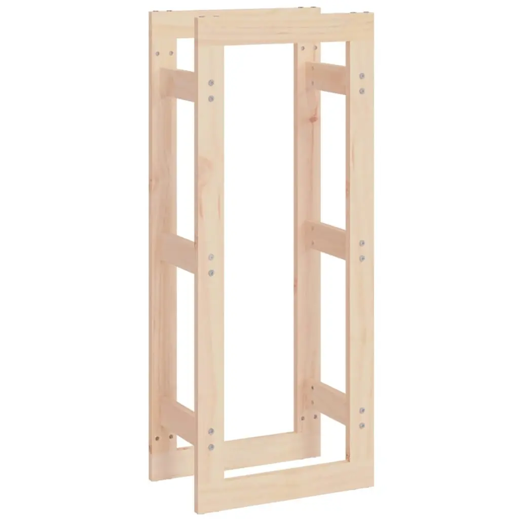 Firewood Rack 41x25x100 cm Solid Wood Pine 822407 - Home & Garden