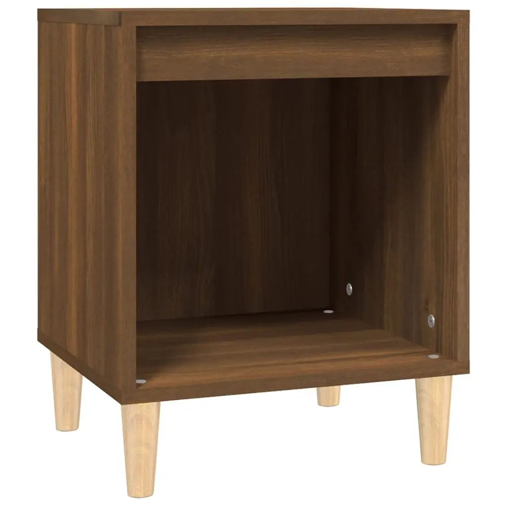 Bedside Cabinet Brown Oak 40x35x50 cm 821872 - Furniture