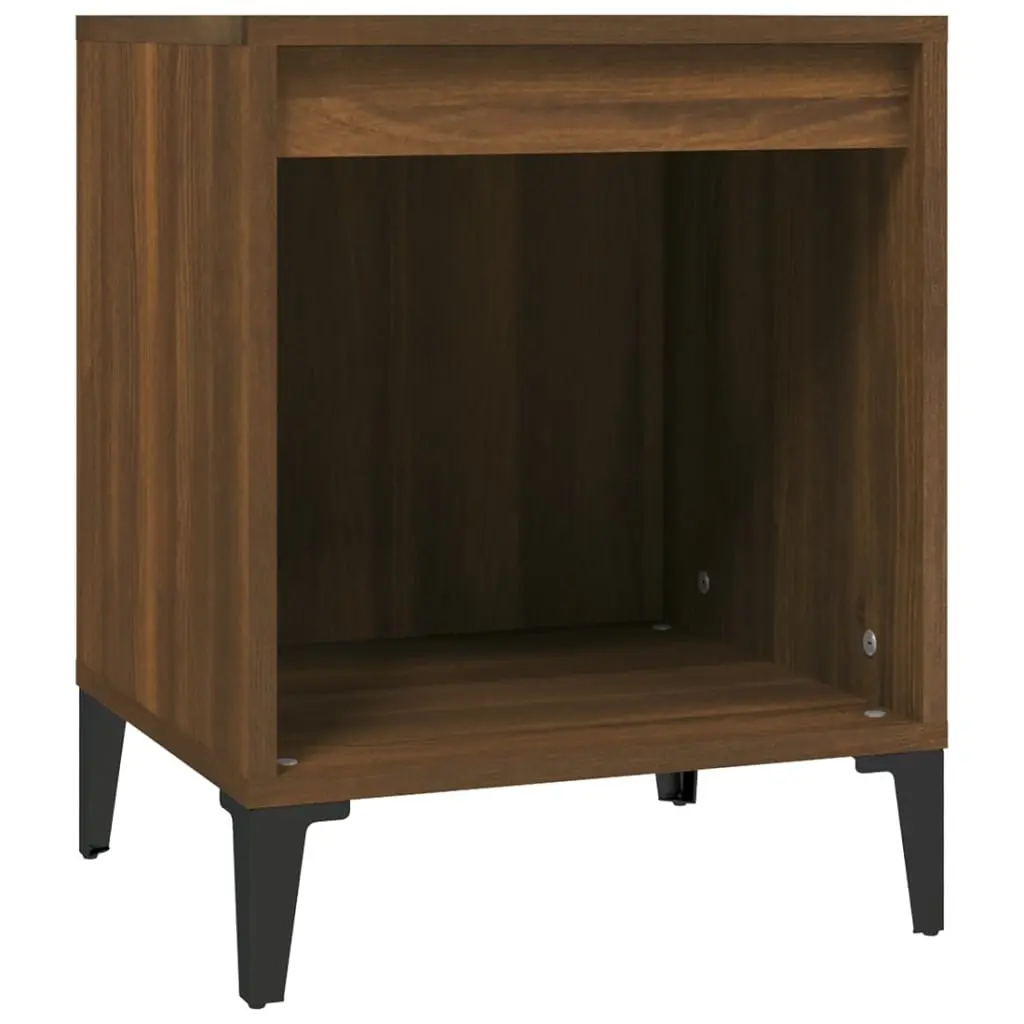 Bedside Cabinet Brown Oak 40x35x50 cm 821888 - Furniture