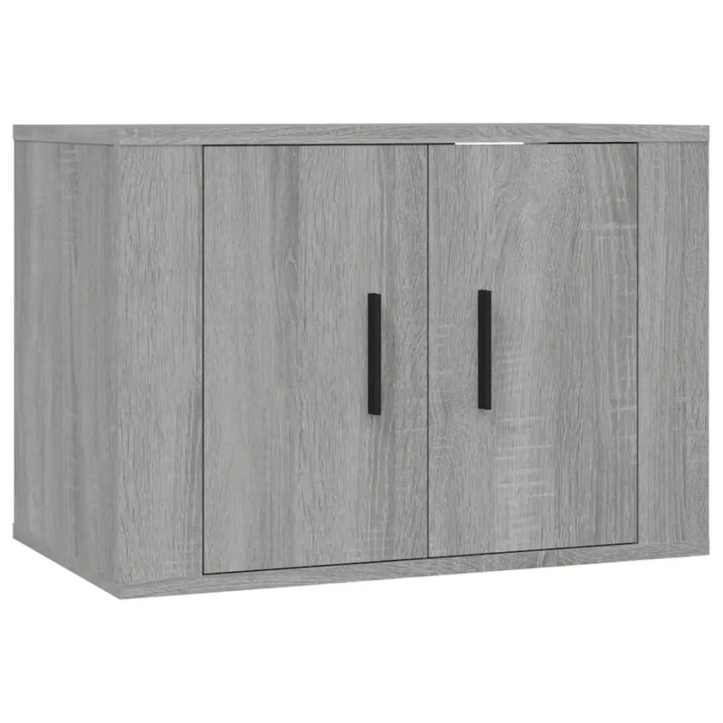 Wall Mounted TV Cabinet Grey Sonoma 57x34.5x40 cm 816622 - Furniture