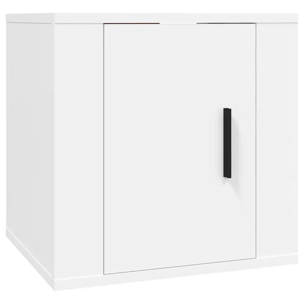Wall Mounted TV Cabinet White 40x34.5x40 cm 816640 - Furniture