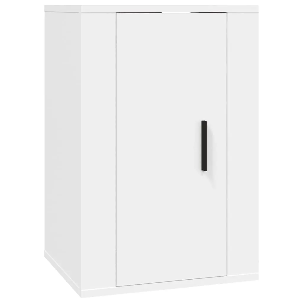 Wall Mounted TV Cabinet White 40x34.5x60 cm 816656 - Furniture