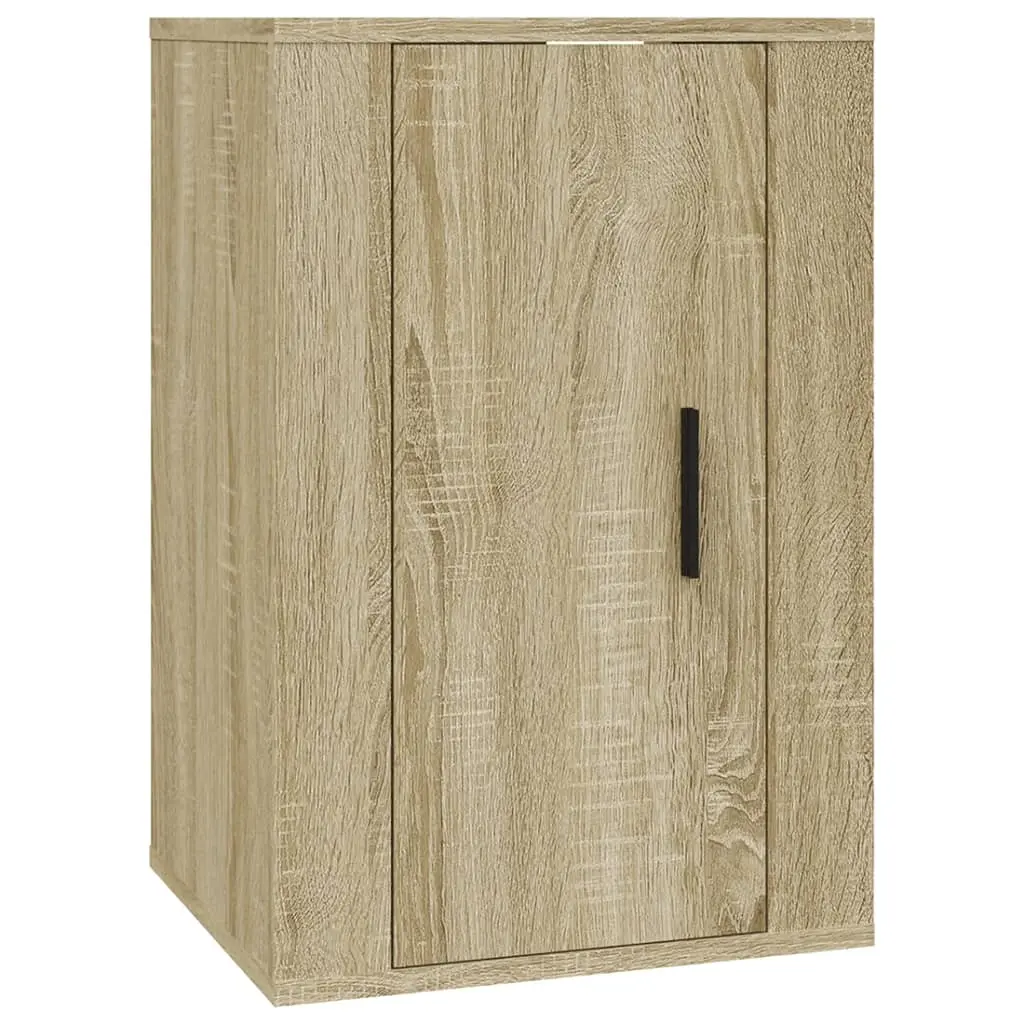Wall Mounted TV Cabinet Sonoma Oak 40x34.5x60 cm 816662 - Furniture