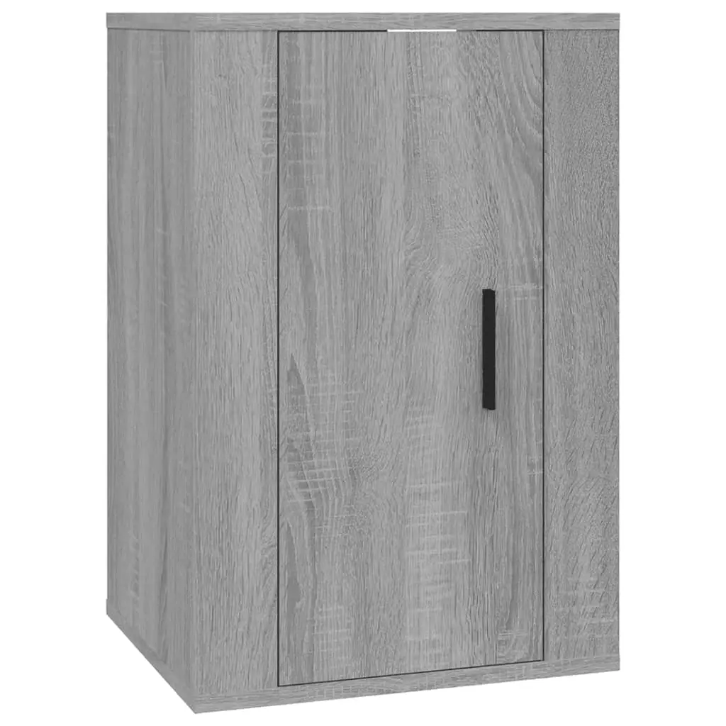 Wall Mounted TV Cabinet Grey Sonoma 40x34.5x60 cm 816668 - Furniture