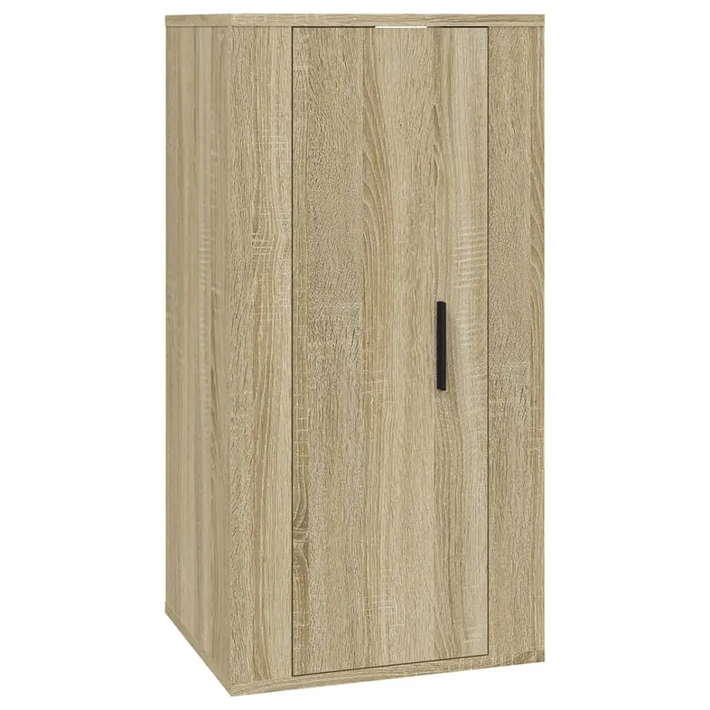 Wall Mounted TV Cabinet Sonoma Oak 40x34.5x80 cm 816675 - Furniture