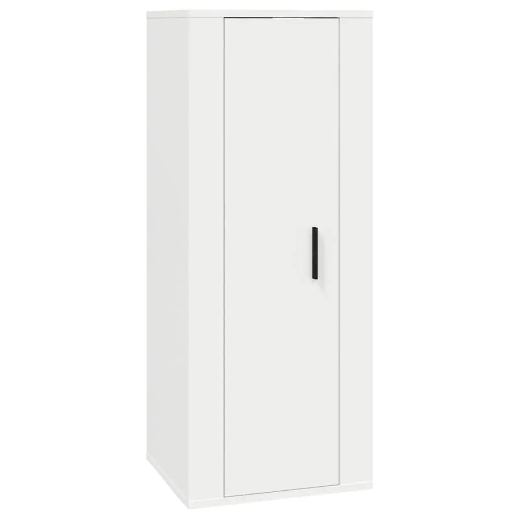 Wall Mounted TV Cabinet White 40x34.5x100 cm 816680 - Furniture