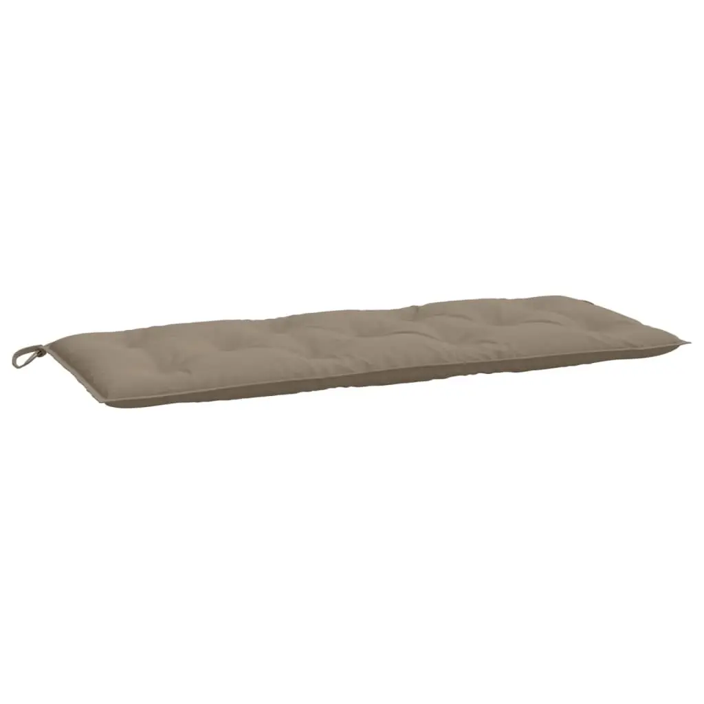 Garden Bench Cushion Taupe 120x50x7 cm Oxford Fabric 361591 - Home & Garden
