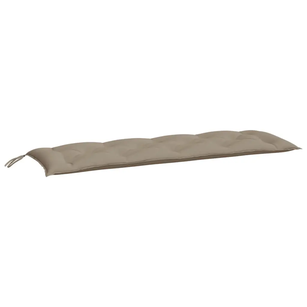 Garden Bench Cushion Taupe 150x50x7 cm Oxford Fabric 361610 - Home & Garden