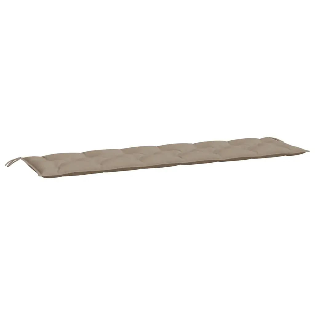 Garden Bench Cushion Taupe 200x50x7 cm Oxford Fabric 361648 - Home & Garden