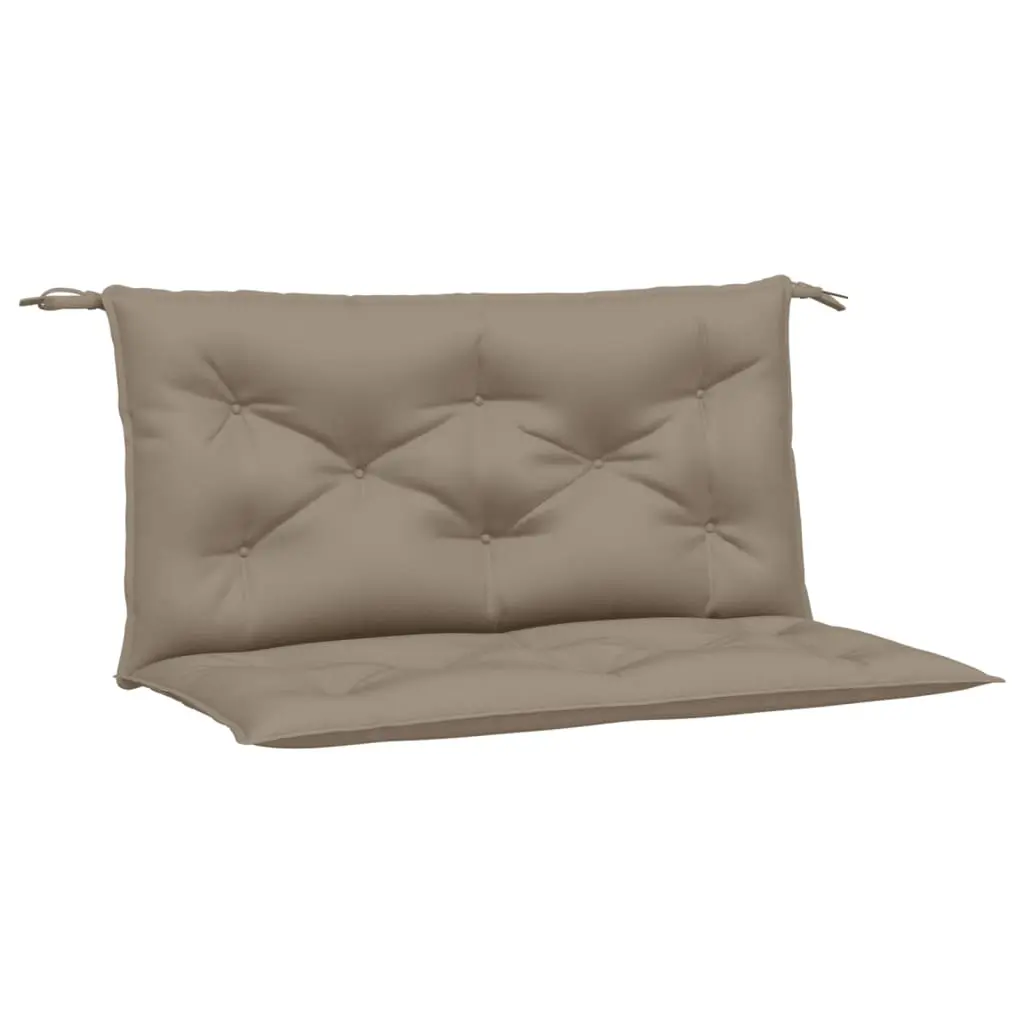 Garden Bench Cushions 2 pcs Taupe 100x50x7 cm Oxford Fabric 361667 - Home & Garden