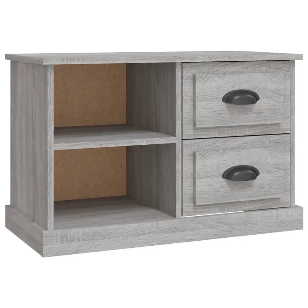 TV Cabinet Grey Sonoma 73x35.5x47.5 cm Engineered Wood 816174 - Furniture