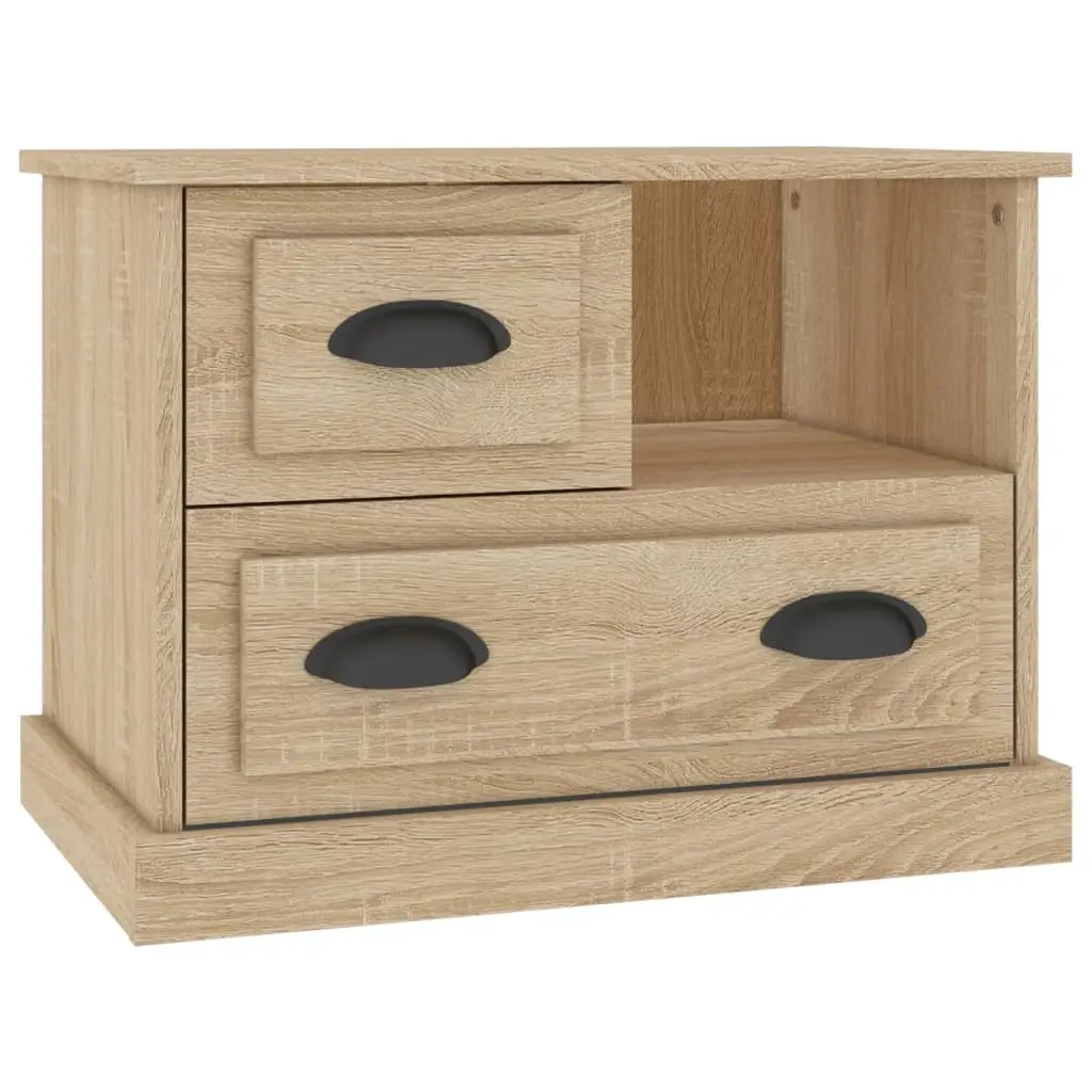Bedside Cabinet Sonoma Oak 60x39x45 cm 816363 - Furniture