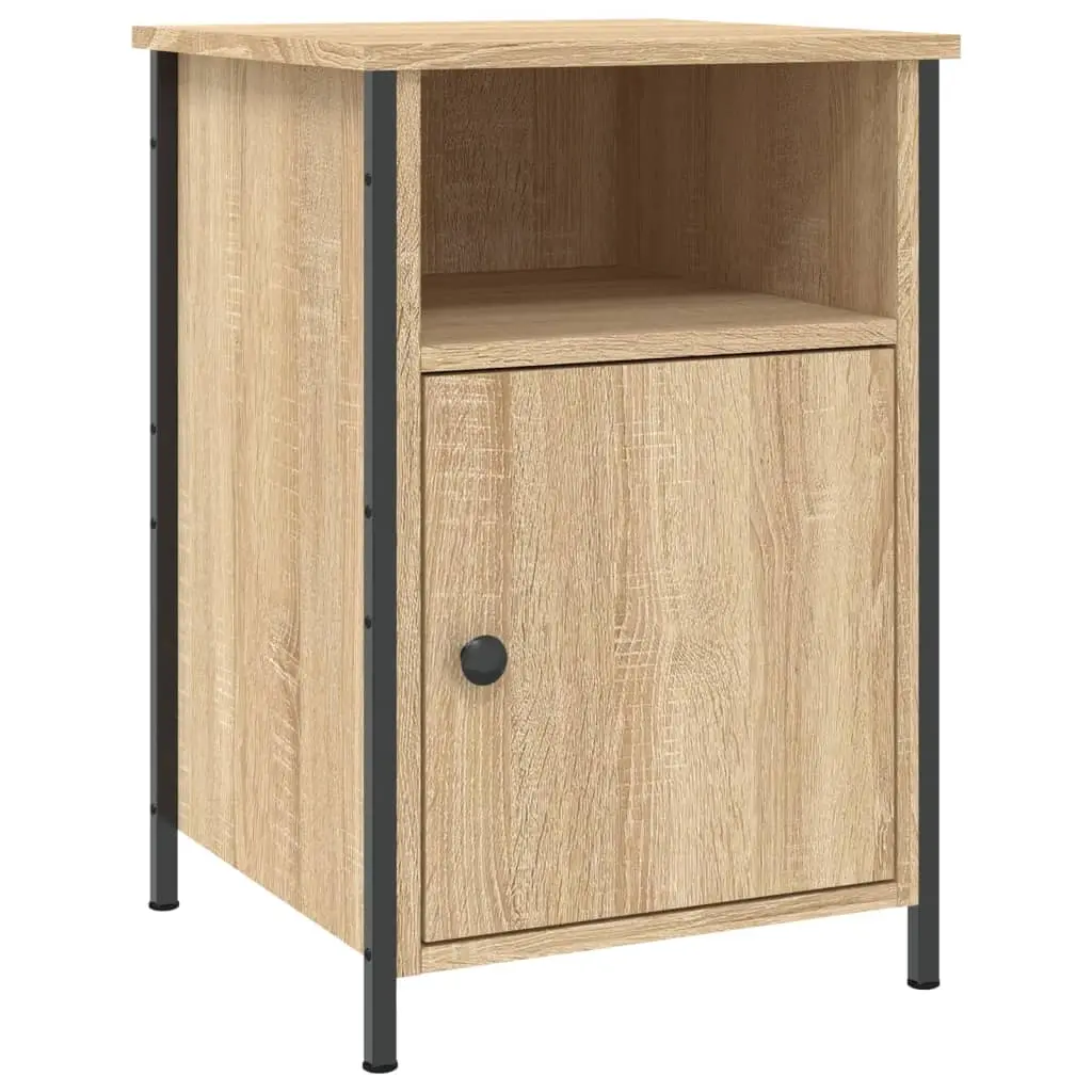 Bedside Cabinet Sonoma Oak 40x42x60 cm Engineered Wood 825915 - Furniture