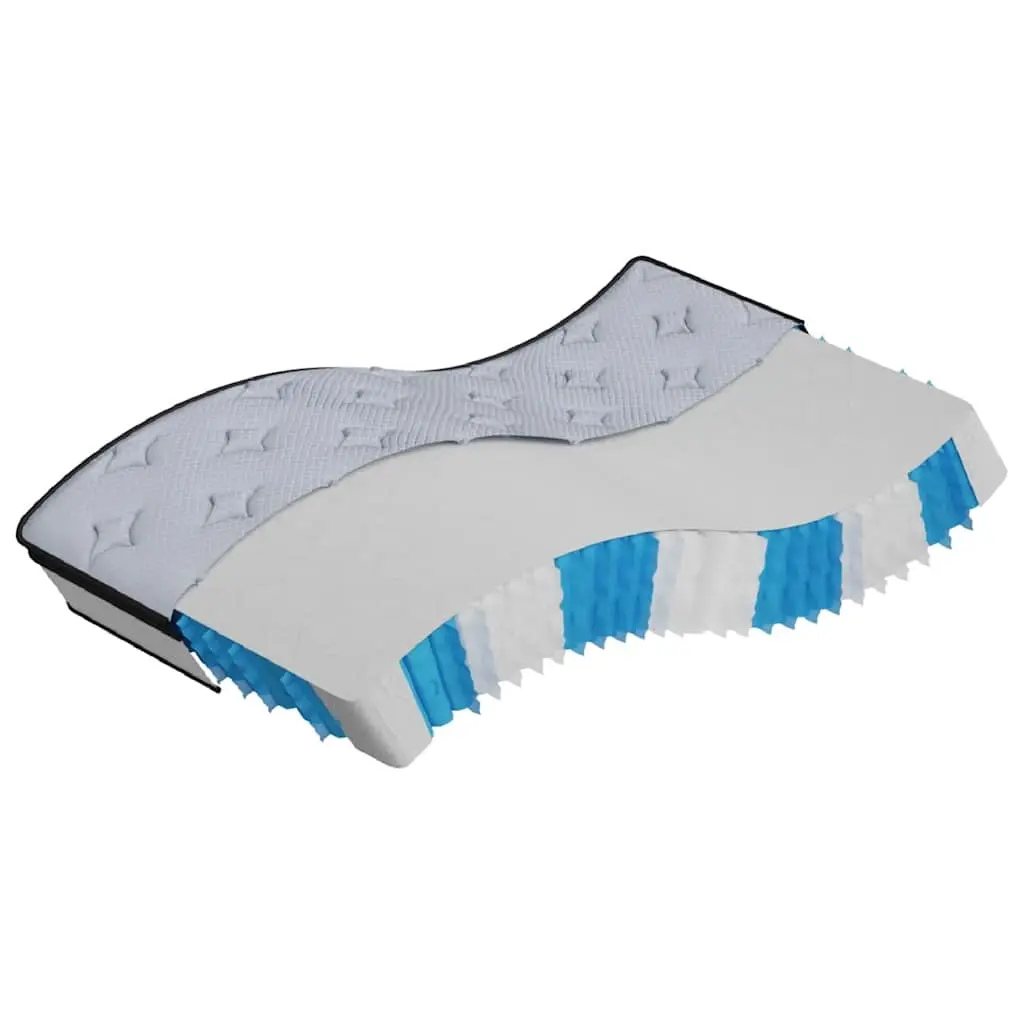 Pocket Spring Mattress Medium 107x203 cm King Single Size 372862 - Furniture