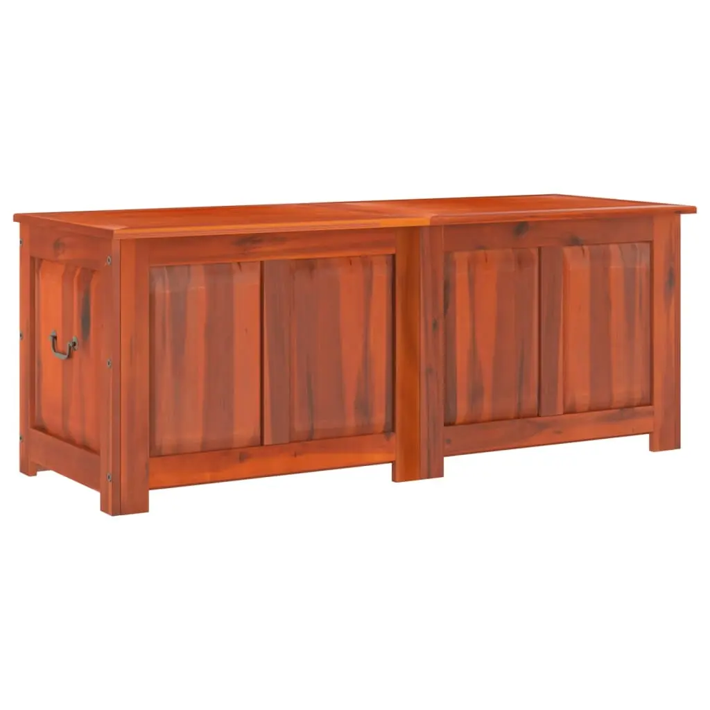 Storage Chest with Lid Brown Solid Wood Acacia 364917 - Furniture