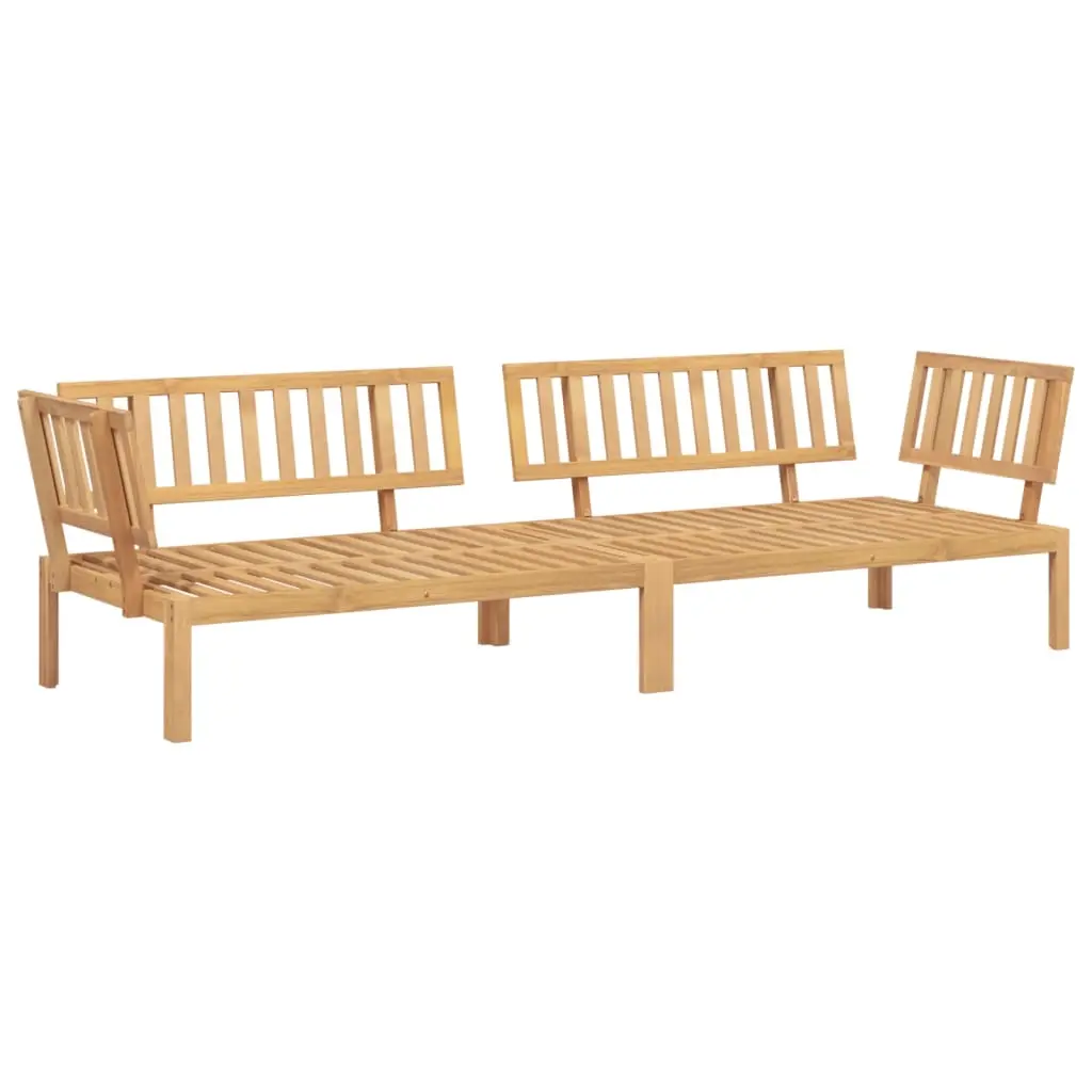 Garden Pallet Corner Sofas 2 pcs Solid Wood Acacia 3209306 - Furniture