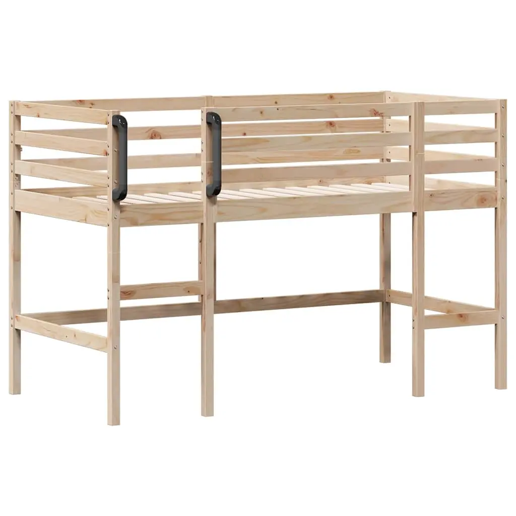 Kids' Loft Bed without Mattress 90x190 cm Solid Wood Pine 847440 - Furniture