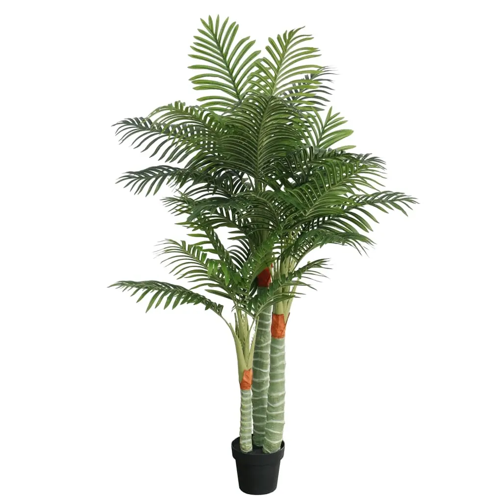 Artificial Palm Tree with 3 Trunks Green 180 cm PP 4010675 - Home & Garden