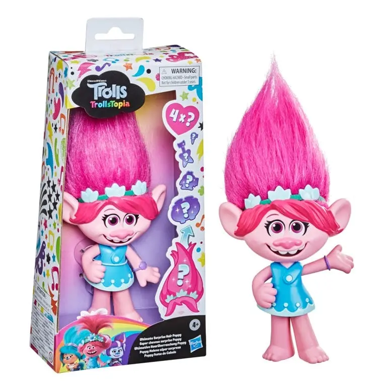 Dreams Works TrollsTopia Ultimate Surprise Hair Val - Toys & Games