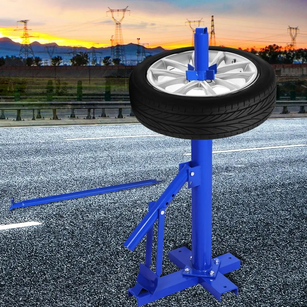 Traderight Group Manan Tyre Changer Tire Changer Motorcycle Vehicle Bead Breaker Manual Tool Blue - Automotive